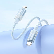 Заредете изображение във визуализатора на галерията – Borofone Cable BU44 Sincero - Type C to Type C - 60W 3A 1,2 metres blue
