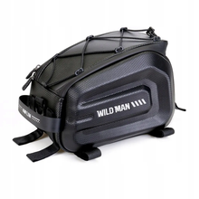 Заредете изображение във визуализатора на галерията – WILDMAN traveling bag for bike rack 4L GD5 black
