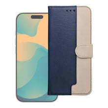 Заредете изображение във визуализатора на галерията – Flip case for Xiaomi Redmi 17 4G / 17 5G EU Split Book navy and cream
