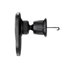 Заредете изображение във визуализатора на галерията – Tech-Protect MM15W-V1 car phone holder with MagSafe 15W inductive charger for cockpit / air vent - black
