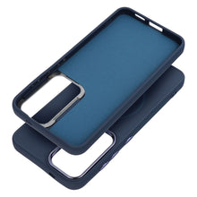 Заредете изображение във визуализатора на галерията – FRAME MAG COVER Case compatible with MagSafe for SAMSUNG S25 PLUS navy blue
