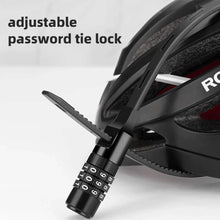 Заредете изображение във визуализатора на галерията – Rockbros 3240001001 bicycle lock for 0.5 m combination - black

