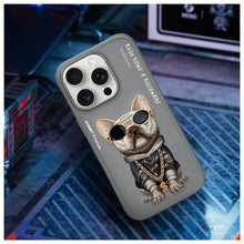 Заредете изображение във визуализатора на галерията – NIMMY case GLASSES COOL DOG for IPHONE 16 Pro Max gray
