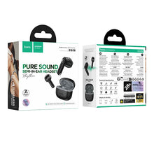 Заредете изображение във визуализатора на галерията – Wireless earphones Hoco TWS ANC ENC EQ28 midnight black
