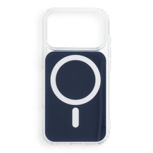 Заредете изображение във визуализатора на галерията – Case for iPhone 18 Pro / 17 Pro Clear Fusion Mag Cover compatible with MagSafe navy blue
