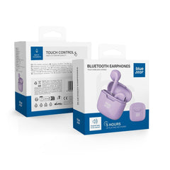 BLUE STAR wireless earphones bluetooth TWS FI7 purple