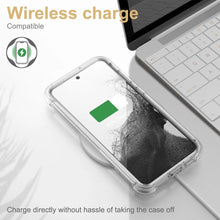Заредете изображение във визуализатора на галерията – Tech-Protect Kevlar case for Samsung Galaxy S23+ - transparent

