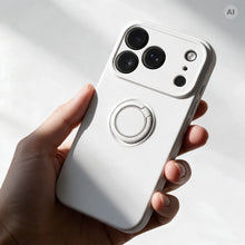 Заредете изображение във визуализатора на галерията – Case for iPhone 18 Pro Max / 17 Pro Max Silicone Ring silver
