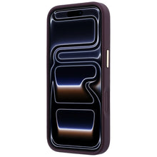 Заредете изображение във визуализатора на галерията – Case for IPHONE 18 Pro/17 Pro compatible with MagSafe (Saffiano Peony Ring) brown
