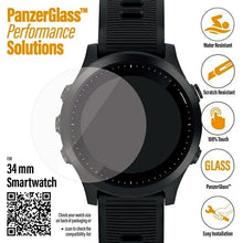 Заредете изображение във визуализатора на галерията – PanzerGlass Screen Protector for Samsung Galaxy Watch 3 34mm / Garmin Forerunner 645 / 645 Music / Fossil Q Venture Gen 4 / Skagen Falster 2"
