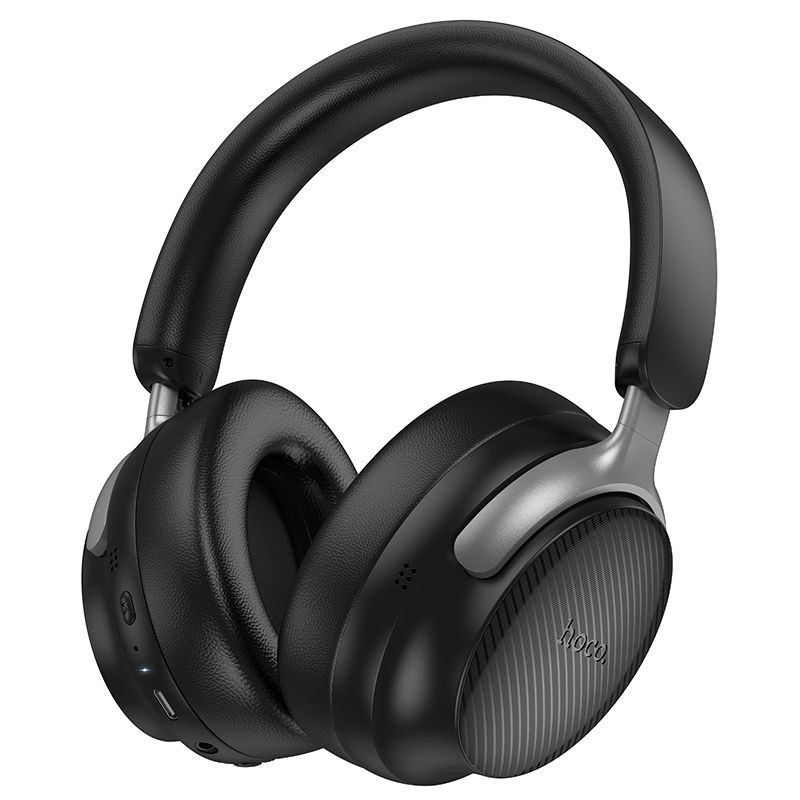 HOCO wireless headphones bluetooth ANC W53 Plus black