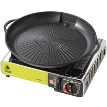 Заредете изображение във визуализатора на галерията – Grill grate and grill pan for a gas camping stove and grill
