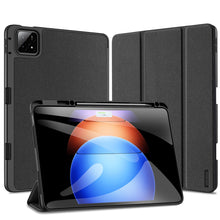 Заредете изображение във визуализатора на галерията – Dux Ducis Domo flip and smart sleep case for Xiaomi Pad 6S Pro 12.4'' - black
