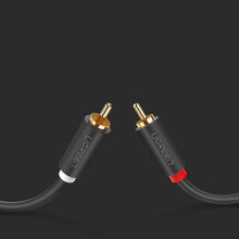 Заредете изображение във визуализатора на галерията – Ugreen AV104 10519 audio cable 2RCA (male) / 2RCA (male) 3m - gray

