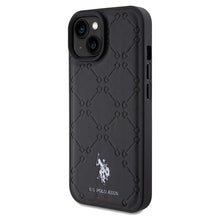 Заредете изображение във визуализатора на галерията – US Polo Assn. Case Yoke Pattern for iPhone 15 / 14 / 13 - black
