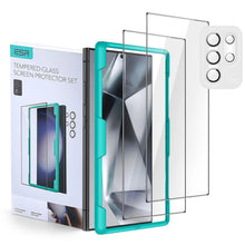 Заредете изображение във визуализатора на галерията – ESR Tempered Glass Protector for Samsung Galaxy S24 Ultra - 2 pcs.
