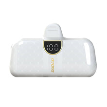 Заредете изображение във визуализатора на галерията – Dudao K20SL mini power bank in the shape of a Lightning bag 5000mAh - white
