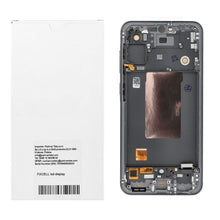Заредете изображение във визуализатора на галерията – REWA lcd display for SAMSUNG A56 5G OLED black with frame
