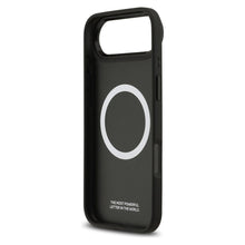 Заредете изображение във визуализатора на галерията – BMW case for IPHONE 17 Air compatible with MagSafe BMHMP17M25PCCSCAK (PU Carbon Logo) anthracite

