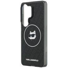 Заредете изображение във визуализатора на галерията – KARL LAGERFELD case for SAMSUNG S26 Ultra KLHMS26LHMKBCHOK (Magnetic IML Repeated Logo and Choupette) black
