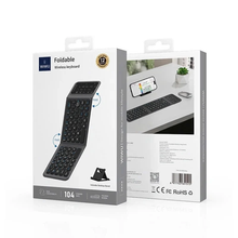 Заредете изображение във визуализатора на галерията – WiWU - Wireless Foldable Keyboard FMK-05 - black
