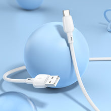 Заредете изображение във визуализатора на галерията – Borofone Cable BX93 Super Power - USB to Type C - 27W 3A 1 metre white
