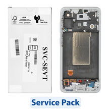 Заредете изображение във визуализатора на галерията – ServicePack LCD Display for SAMSUNG A56 5G A566B Gray GH82-36829B
