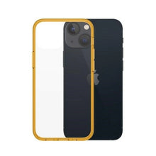 Заредете изображение във визуализатора на галерията – PanzerGlass ClearCase Antibacterial Military Grade Certified Case for iPhone 13 Mini - Transparent Yellow
