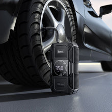 Заредете изображение във визуализатора на галерията – Powerbank 8000 mAh 2,4A 18W with a car jump-start function and air pump Hoco QS6 black
