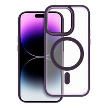 Заредете изображение във визуализатора на галерията – MATTE MAG COVER case compatible with MagSafe for SAMSUNG A17 purple
