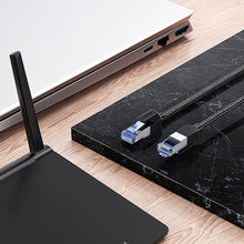 Заредете изображение във визуализатора на галерията – Ugreen NW153 Ethernet RJ45 Cat8 Cable Copper Core 1.5m - Black
