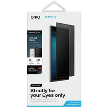 Заредете изображение във визуализатора на галерията – Uniq Optix Privacy tempered glass for Samsung Galaxy S24 Ultra with applicator
