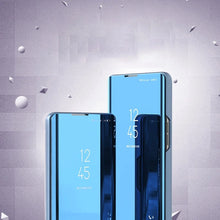 Заредете изображение във визуализатора на галерията – Clear View Case flip case for Samsung Galaxy A52s 5G / A52 5G / A52 4G blue
