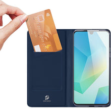 Заредете изображение във визуализатора на галерията – DUX DUCIS wallet case SKIN PRO for SAMSUNG A17 5G blue
