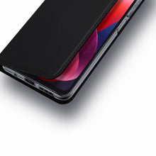 Заредете изображение във визуализатора на галерията – Dux Ducis Skin Pro case with flap and card slot for Motorola Moto G04/G04s/G24/G24 Power - black

