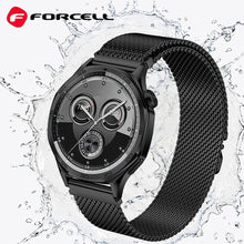 Заредете изображение във визуализатора на галерията – FORCELL F-DESIGN FS10 stailess steel strap for SAMSUNG Watch 20 mm gold
