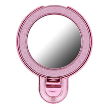 Заредете изображение във визуализатора на галерията – Phone stand CIRCLE MIRROR - stick-on - pink
