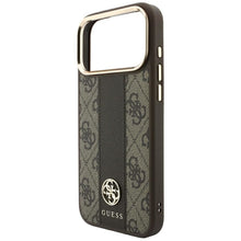 Заредете изображение във визуализатора на галерията – Case for IPHONE 18 Pro Max/17 Pro Max compatible with MagSafe (Stripe Round and Classic Logos 4G) brown
