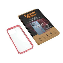 Заредете изображение във визуализатора на галерията – PanzerGlass ClearCase antibacterial Military Grade certified case for iPhone 13 Pro - transparent pink
