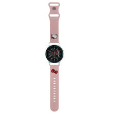 Заредете изображение във визуализатора на галерията – Hello Kitty Silicone Kitty Head strap universal 22mm - pink
