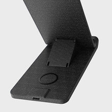 Заредете изображение във визуализатора на галерията – Uniq Vertex Duo 15W 2in1 induction charger - gray
