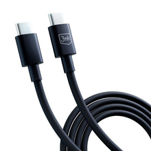Заредете изображение във визуализатора на галерията – 3mk Hyper Cable USB-C / USB-C 100W 1.2m - Black
