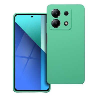 Силиконов гръб 2mm за XIAOMI REDMI NOTE 13 5G ментово зелен