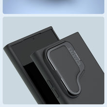 Заредете изображение във визуализатора на галерията – Nillkin CamShield Silky Prop Silicone Case for Samsung Galaxy S24 Ultra - black
