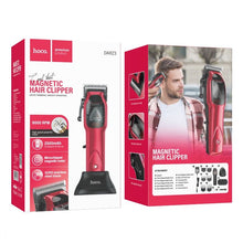 Заредете изображение във визуализатора на галерията – Hair clipper Hoco DAR23 red
