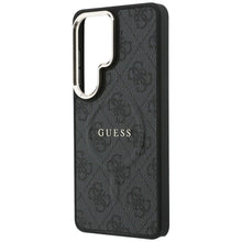 Заредете изображение във визуализатора на галерията – GUESS case for SAMSUNG S26 Ultra GUHMS26LP4MSEGCK (4G Embossed Ring MagSafe) black
