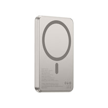 Заредете изображение във визуализатора на галерията – Powerbank compatible with MagSafe Forcell F-Energy Slim F5K9 QC4.0 PD3.0 15W 5000 mAh cloud dancer
