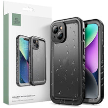 Заредете изображение във визуализатора на галерията – Tech-Protect ShellBox waterproof IP68 case for iPhone 14 Plus - black
