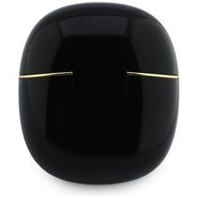 Заредете изображение във визуализатора на галерията – Wireless earphones TWS Guess Glossy Gold Line Classic black
