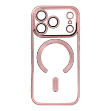 Заредете изображение във визуализатора на галерията – Case for iPhone 18 Pro / 17 Pro Electro Mag Cover compatible with MagSafe gold-rose
